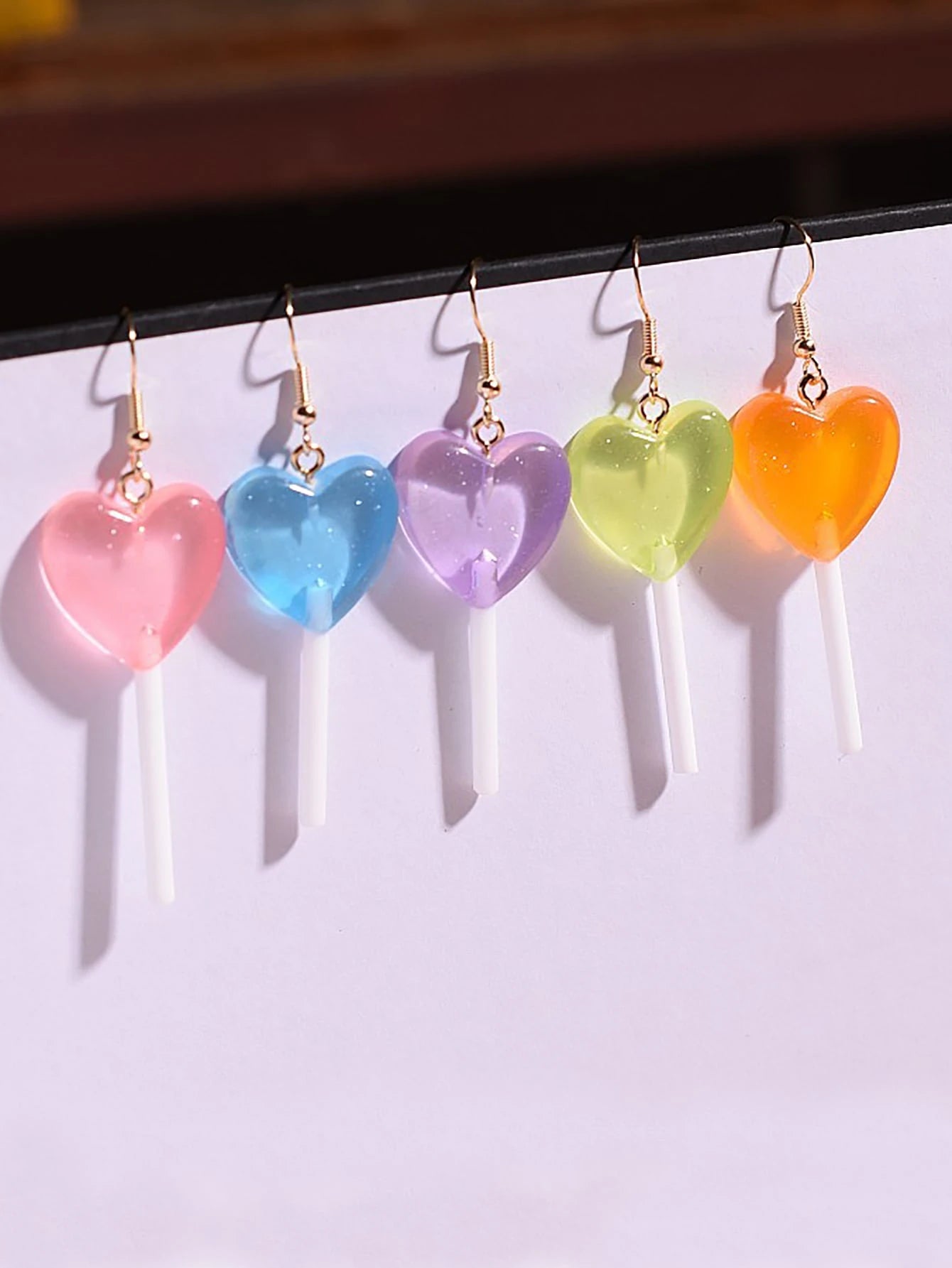 ARETES CARAMEL HEART
