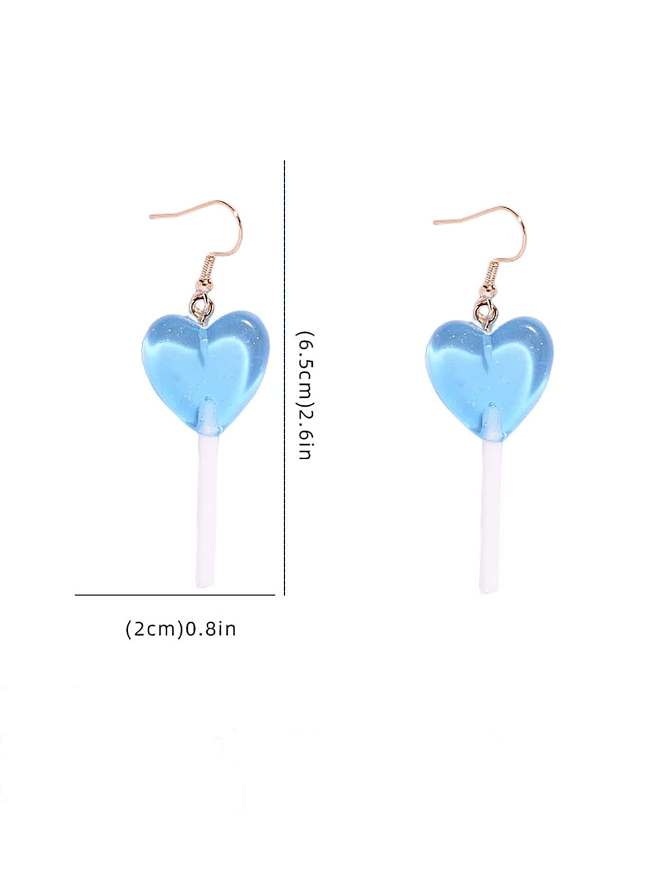 ARETES CARAMEL HEART