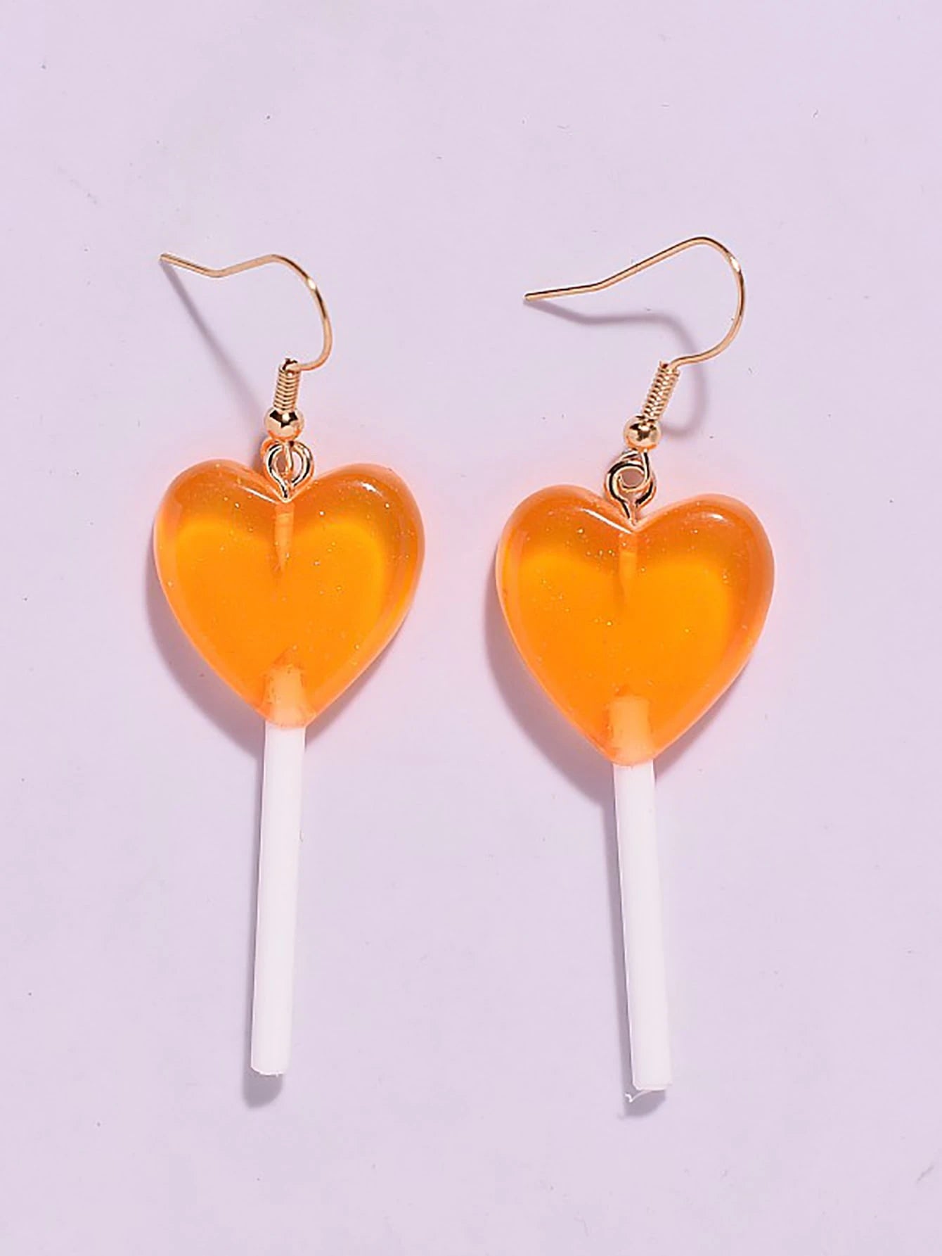ARETES CARAMEL HEART